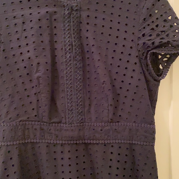 Ann Taylor -Key Whole Navy Blue Dress - Picture 2 of 3